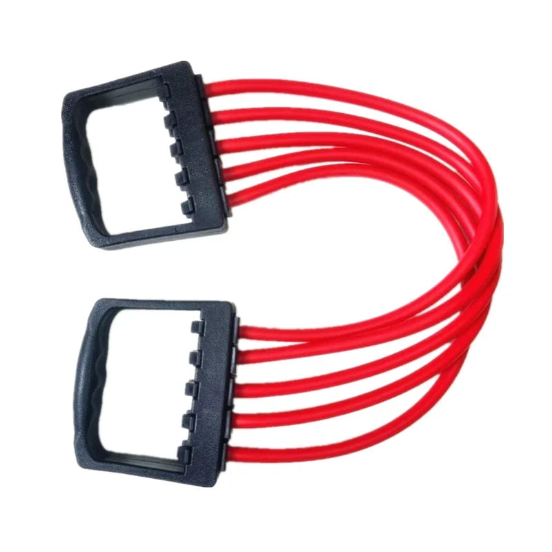 FullBody Pro – Juego de Entrenamiento con Expansor de Pecho y 5 Bandas