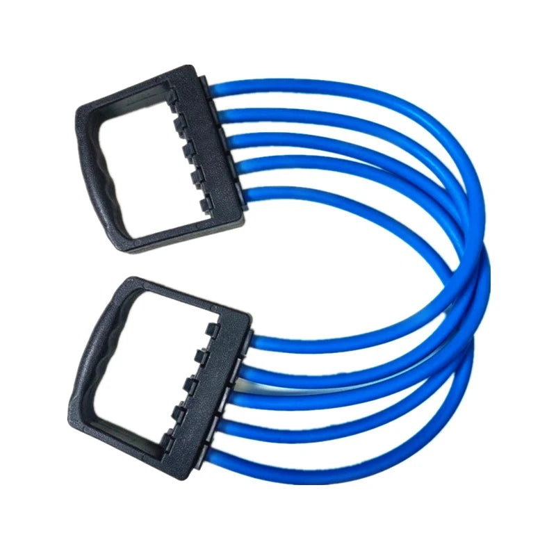 FullBody Pro – Juego de Entrenamiento con Expansor de Pecho y 5 Bandas