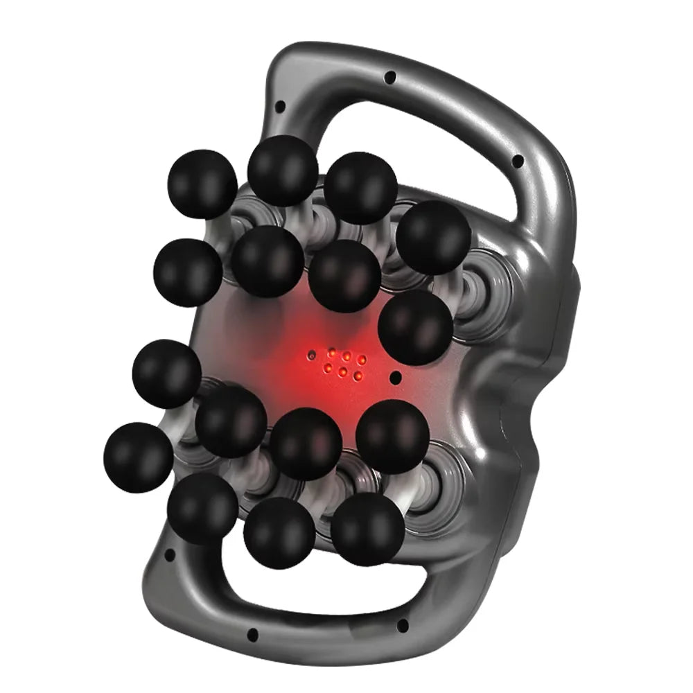 TheraPower Pro – Pistola de Masaje Muscular 16 Cabezas