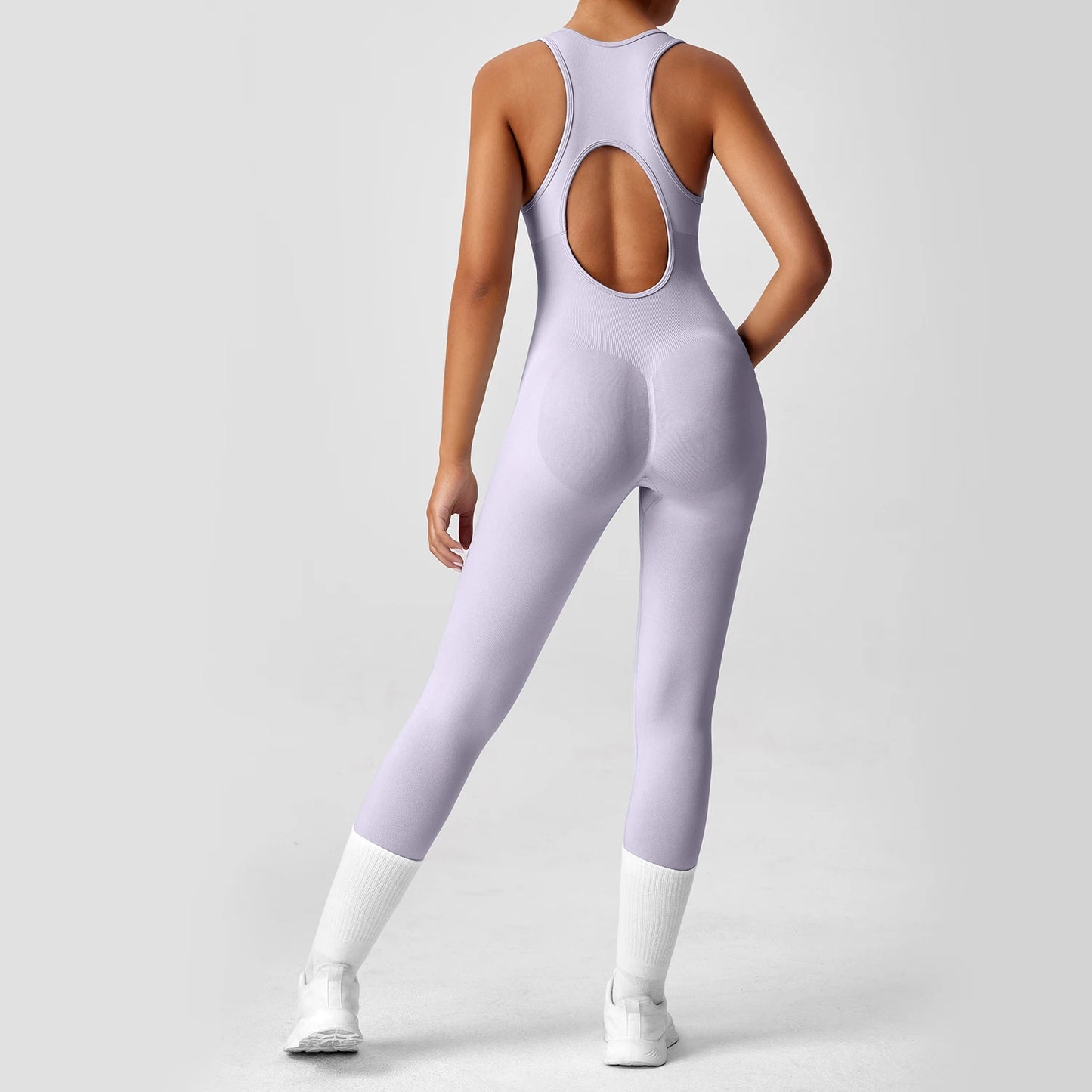 Mono SculptFit Mujer – Enterizo Deportivo con Cremallera