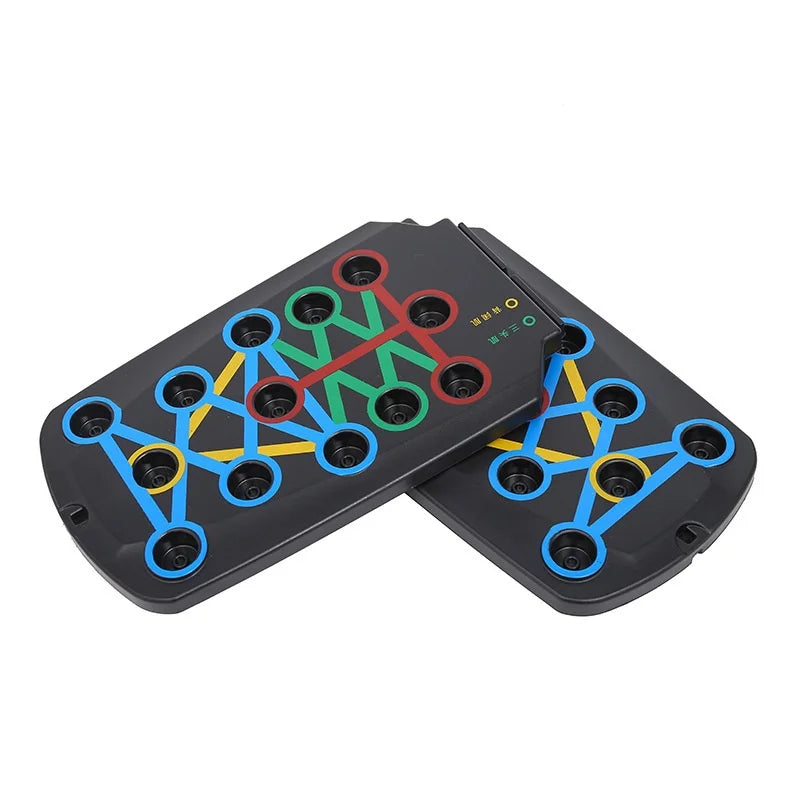 PowerPush Pro – Tabla de Flexiones Multifunción Plegable con Mangos
