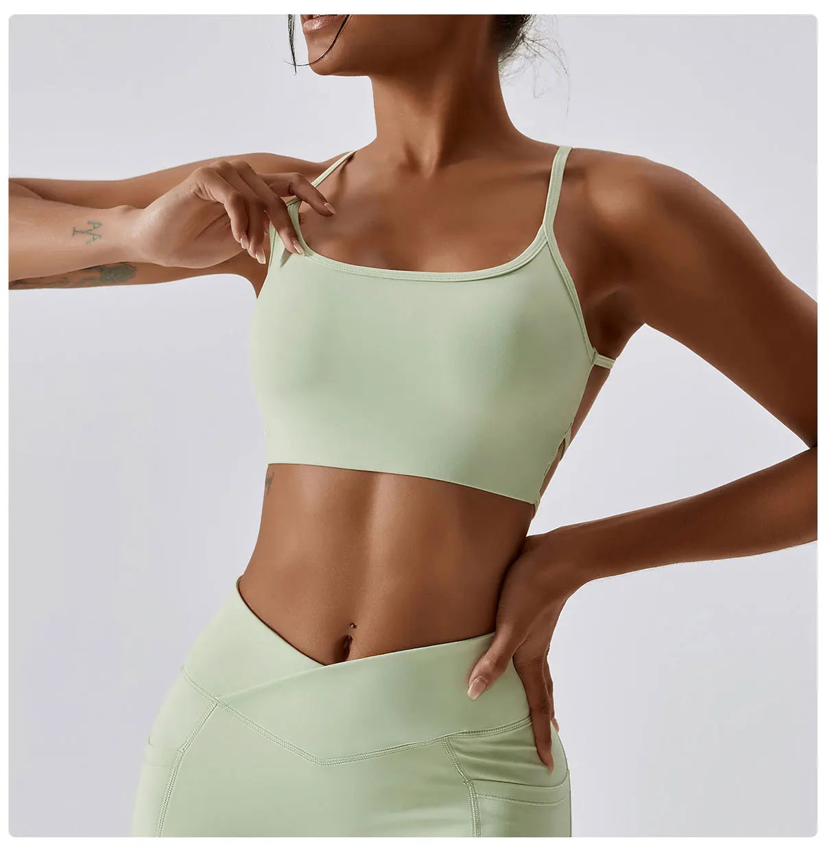Sujetador Deportivo “ZenFit” Mujer – Yoga & Fitness