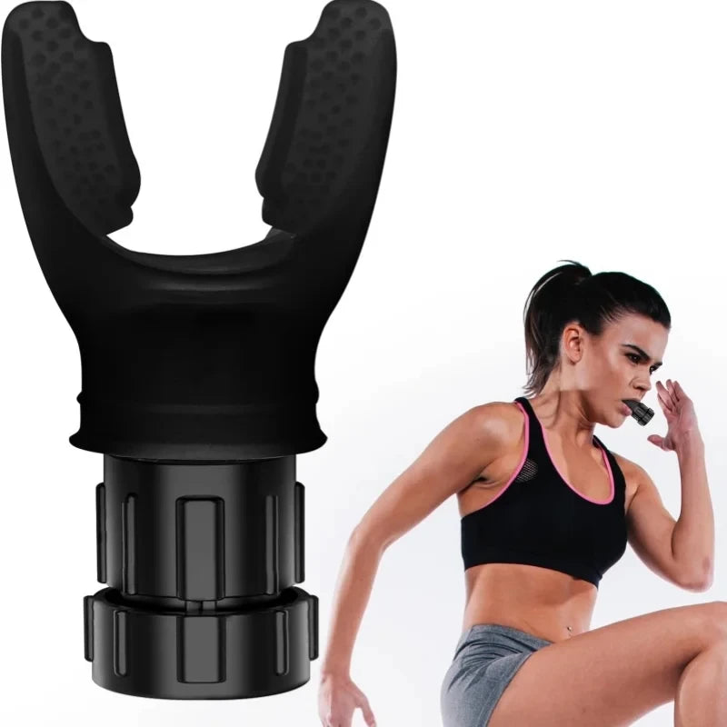 AirFlex Pro – Entrenador de Respiración de Silicona con Resistencia Ajustable