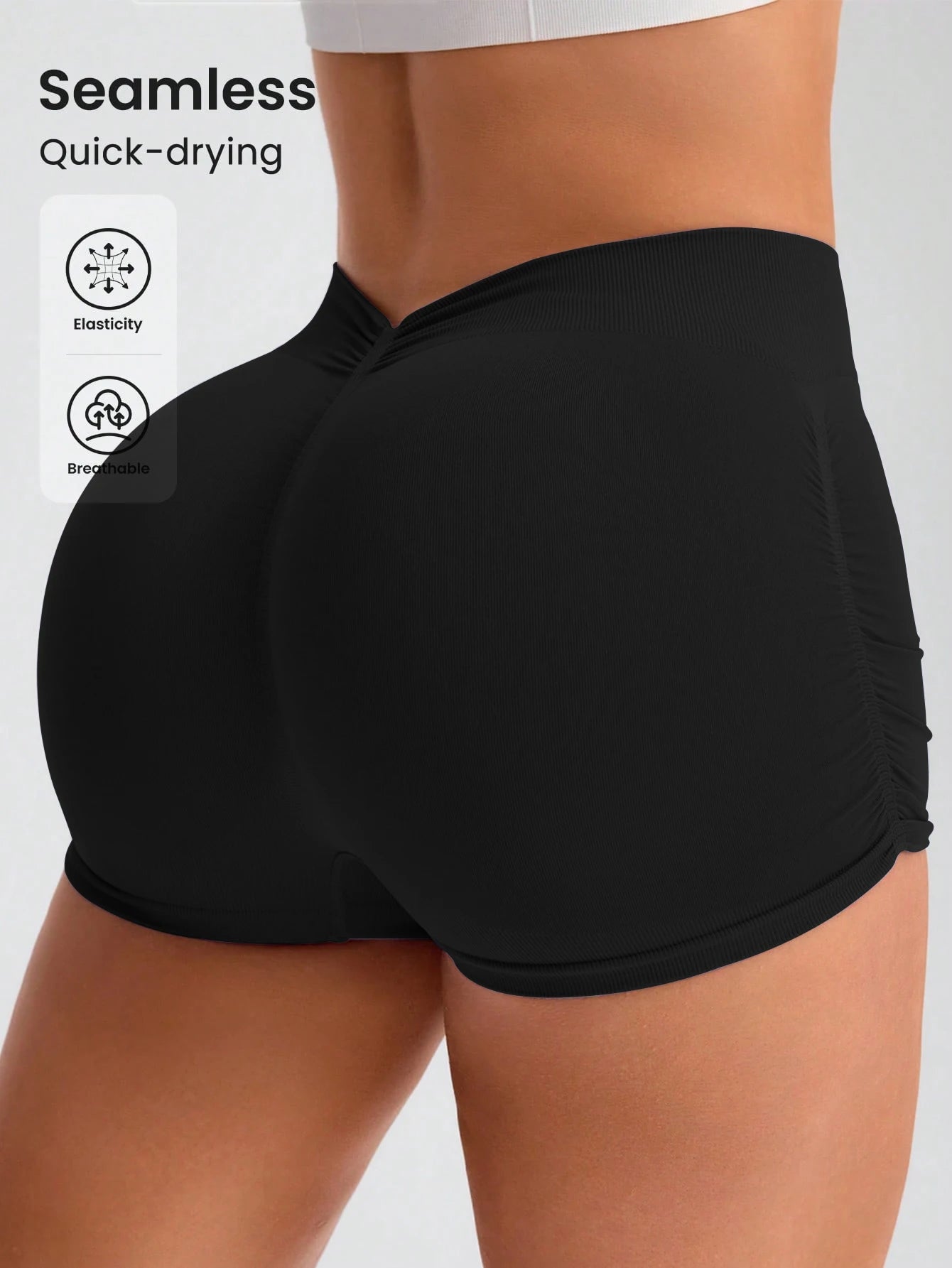 Shorts PeachLift Mujer – Pack 3 Piezas Cintura Alta