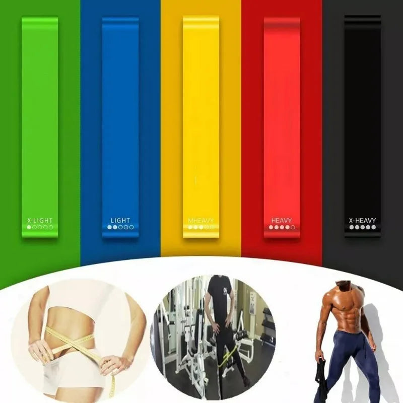 FlexBands Pro – Set de 5 Bandas de Resistencia