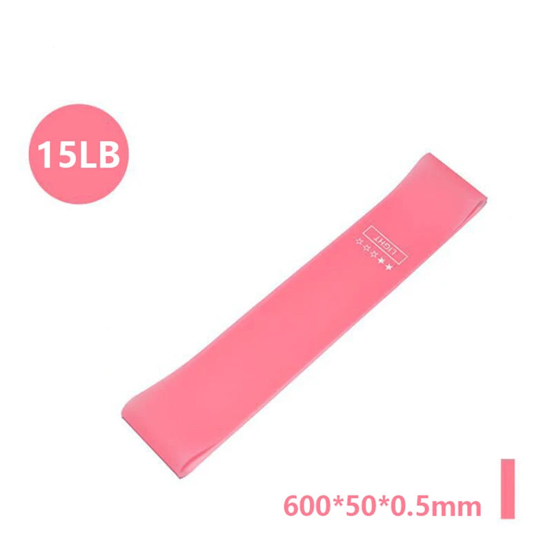 Bandas de Resistencia “PowerFlex” – Set 5 Niveles para Yoga, Fitness y Crossfit | PANTRIXFIT