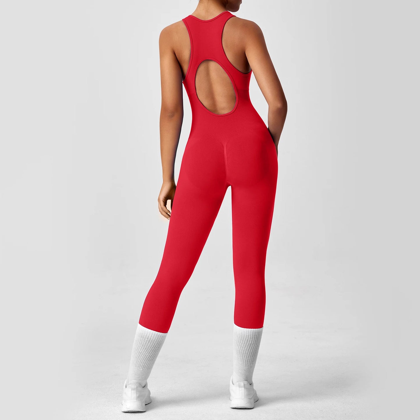 Mono SculptFit Mujer – Enterizo Deportivo con Cremallera