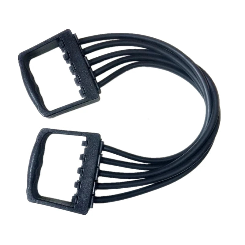 FullBody Pro – Juego de Entrenamiento con Expansor de Pecho y 5 Bandas