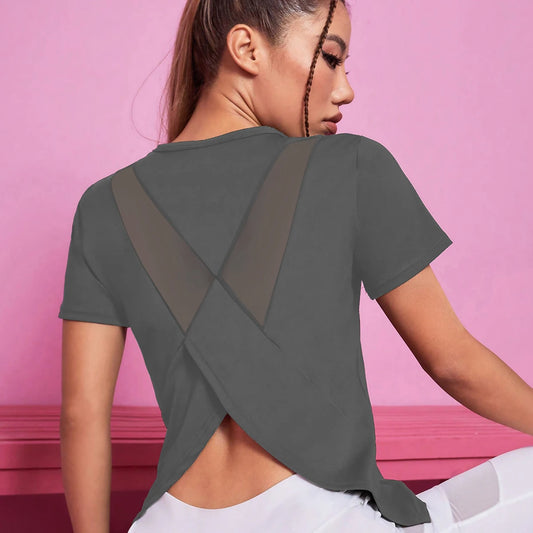Camiseta Seamless YogaFit Mujer