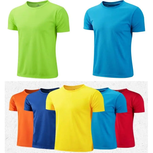 Camiseta deportiva AeroDry unisex – Secado rápido y transpirable