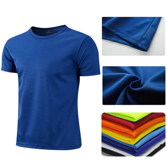 Camiseta deportiva AeroDry unisex – Secado rápido y transpirable