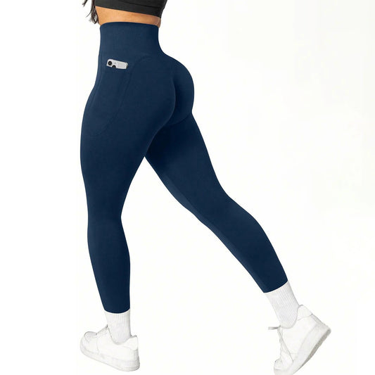 Leggings PowerFlex Mujer – Cintura Alta con Bolsillos