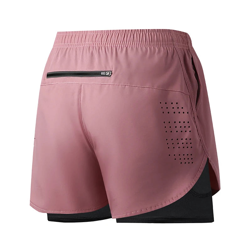 Pantalones Cortos “RunForce” Hombre – Doble Capa, Secado Rápido | PANTRIXFIT